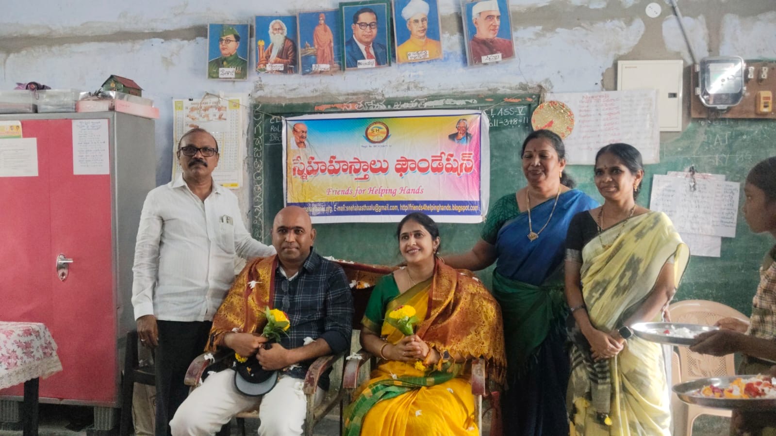 BOOKS & STATIONERY DISTRIBUTION AT MPPS SSC SCHOOL, ATCHEMPET