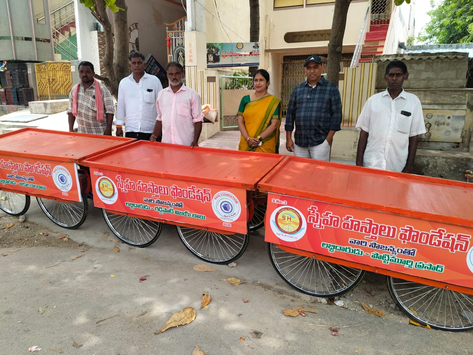 VEGETABLE CARTS HANDOVER PROGRA
